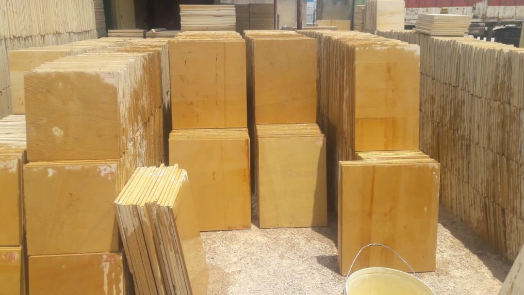 Post image Natural Yellow Stone Slabs And Tiles