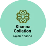 Business logo of Khanna collation
