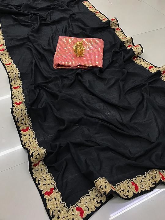 *Now In Sale Sale Sale*

NEW LAUNCHING*

*DESIGN CODE-BLACK QUEEN*
*PRICE-650*+S

FABRIC DETAILS👗

 uploaded by Ghunghat Sarees on 6/22/2020