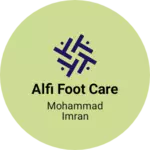 Business logo of Alfi foot care