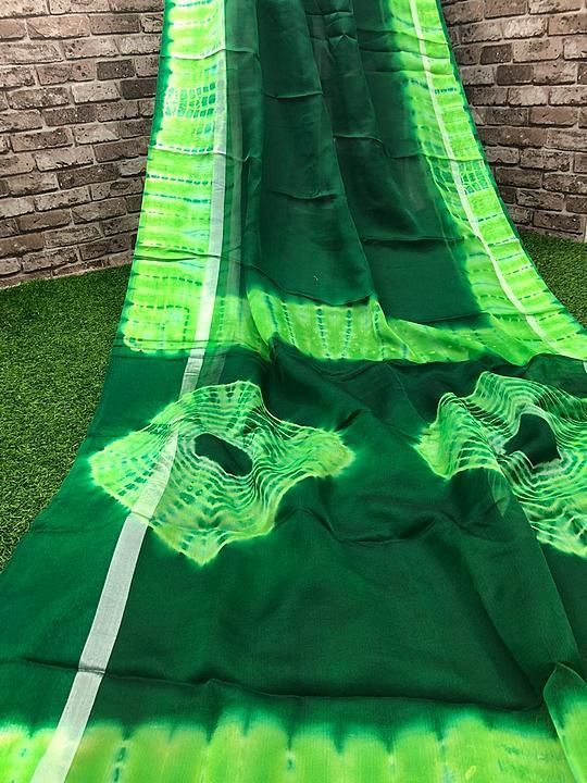 Post image New Arrivals!!
Fabric Details-Organza silk with beautiful zari weaving border!!
Order @ 8777453062/9163356527