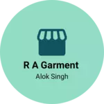 Business logo of R A garment