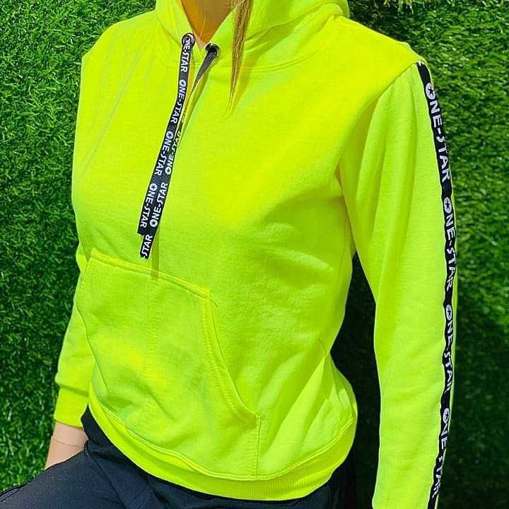 *Own stock*♥️

Hoddie 
 Fabric:fleece 
Price: 530 free shipping 
 Size: free size upto 34


*Must up uploaded by business on 11/24/2020