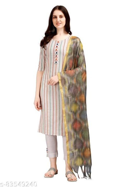 Aagyeyi Pretty Women Dupatta Sets | Free Home Delivery  uploaded by Indian janta ka bazar on 8/13/2022