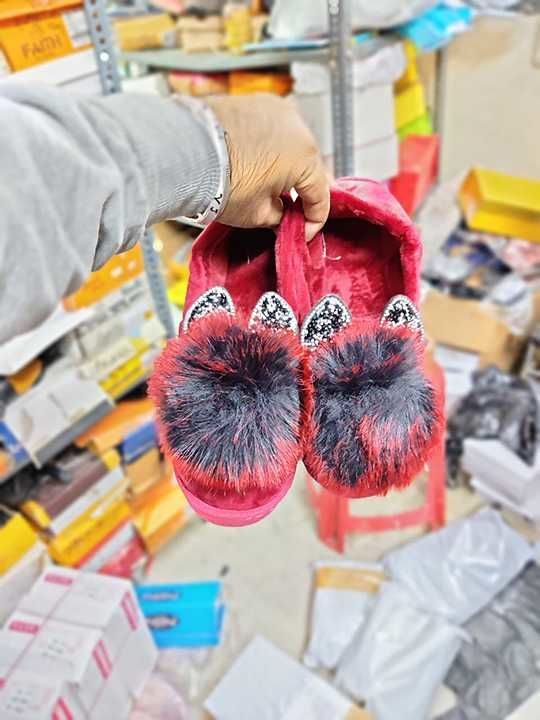 *All new warm #BUNNY  slides for her
36-41
4 COLOURS
PINK
BLACK
GREY 
RED

LIMITED STOCK uploaded by Brand house on 11/24/2020