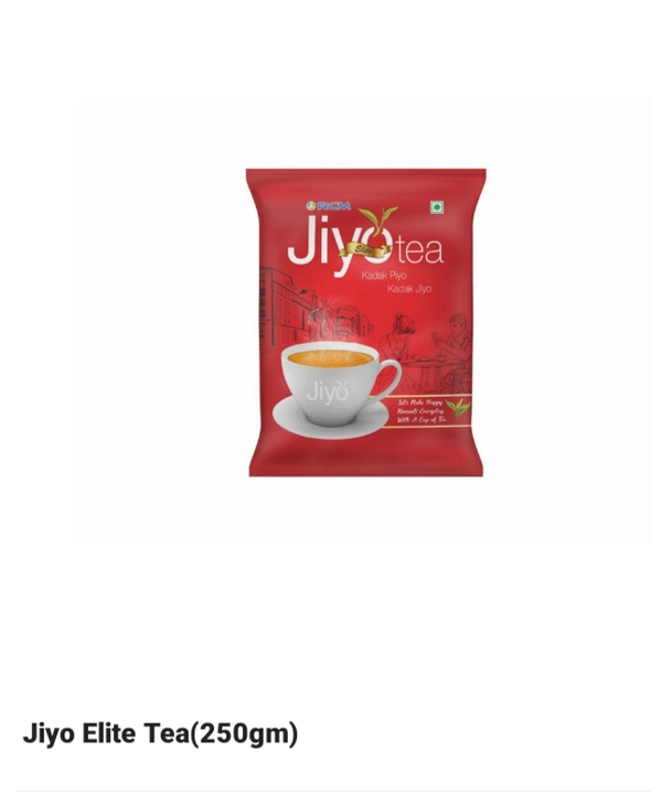 jiyo elite tea uploaded by Dhansri wondar rcm business shop on 8/13/2022