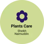 Business logo of Plants care