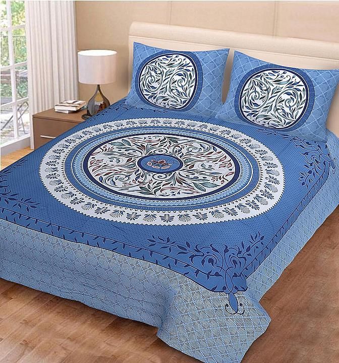 JAIPURI PRINTED DOUBLE BEDSHEETS  uploaded by business on 11/24/2020