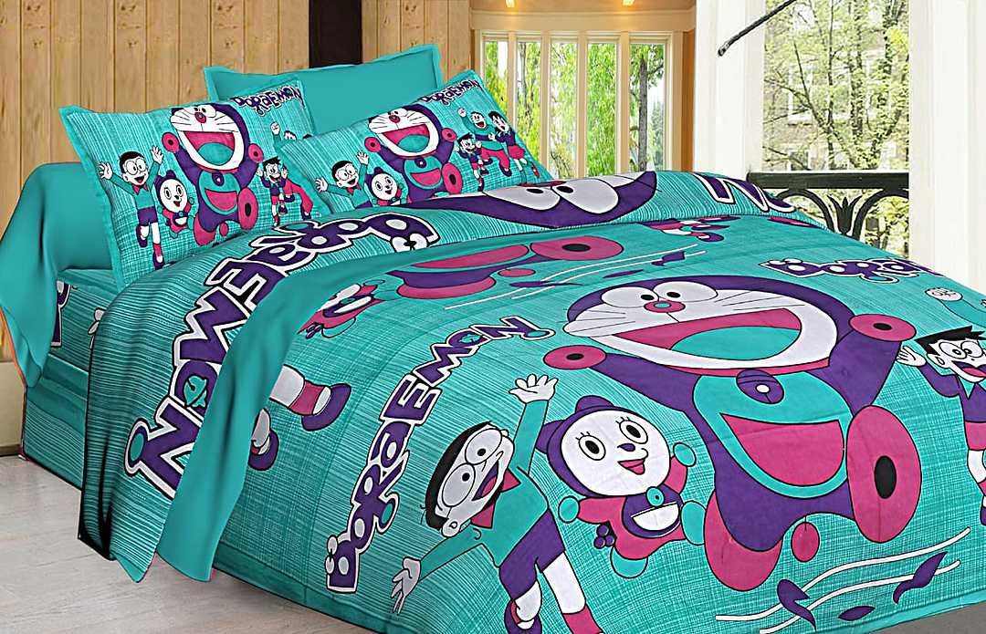 JAIPURI PRINTED DOUBLE BEDSHEETS  uploaded by Ritik creation on 11/24/2020