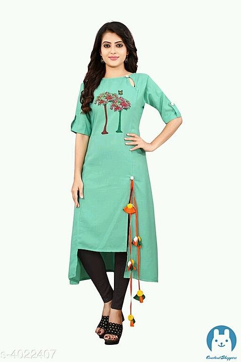 Olla Stylish Cotton Printed Women's Kurtis Vol 14 uploaded by business on 11/24/2020
