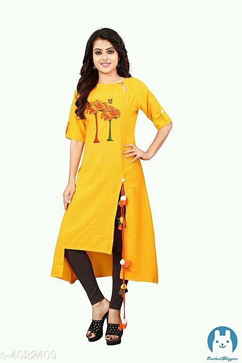 Olla Stylish Cotton Printed Women's Kurtis Vol 14 uploaded by Constant shoppers on 11/24/2020