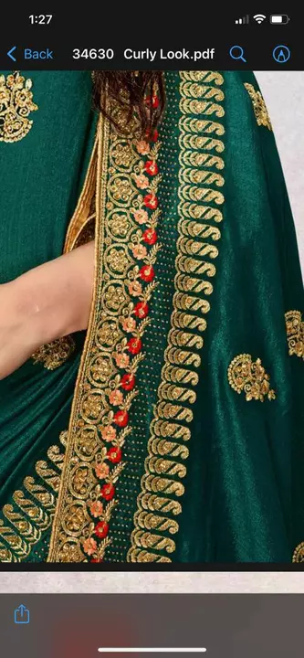 Vichitra saree c pallu uploaded by business on 8/14/2022