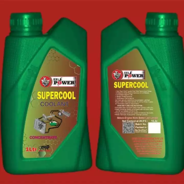 Super coolant 3 LTR water and 1 LTR coolant  uploaded by KISAN TRADERS on 8/14/2022