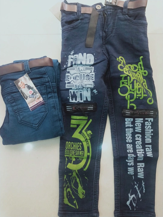Fancy Kids Jeans(22-30) uploaded by Ansh traders on 8/14/2022