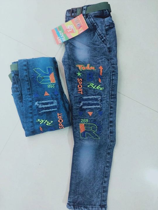 Kids Damage Jeans(20-30) uploaded by Ansh traders on 8/14/2022
