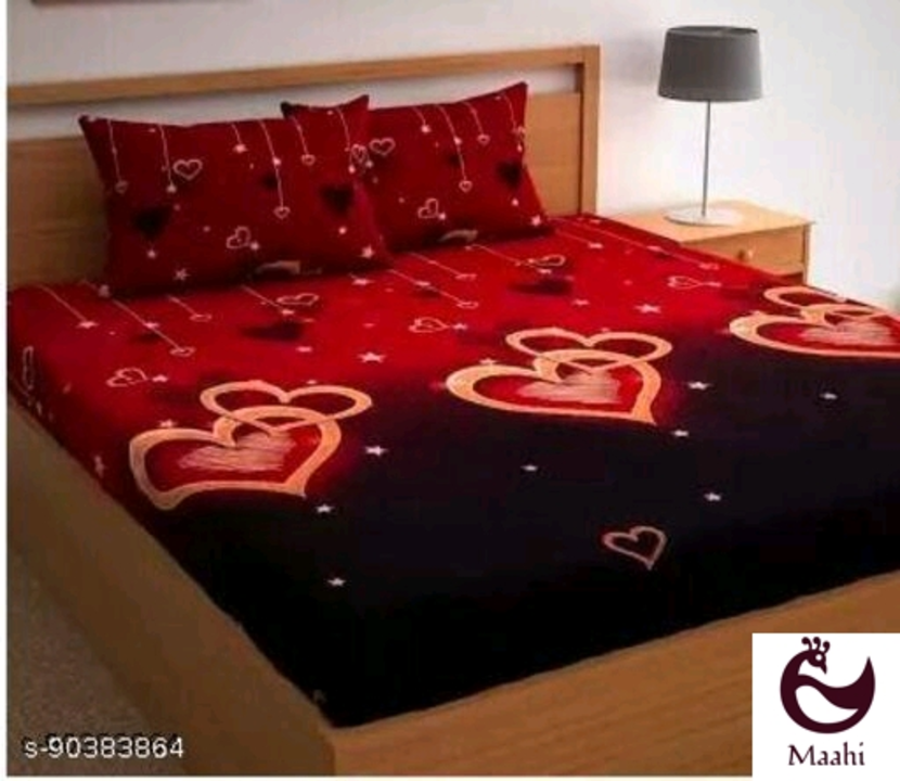 3D printed double bedsheet  uploaded by Maahi fashion  on 8/14/2022