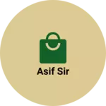 Business logo of asif sir