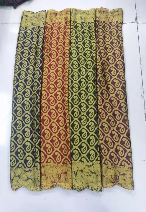 Metal crepe sarees uploaded by business on 8/14/2022