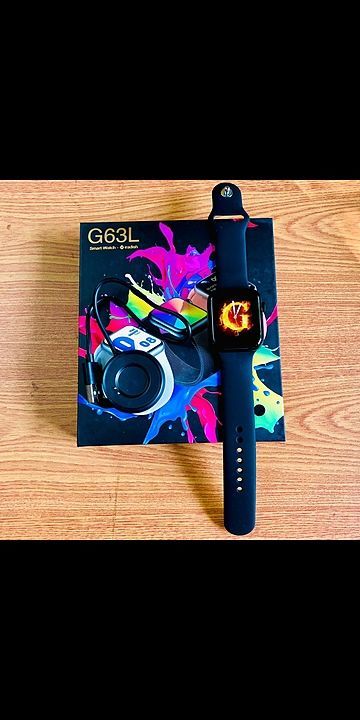 G63L FULL SCREEN SMART WATCH  uploaded by Aadira's men's and women's clothing on 11/25/2020