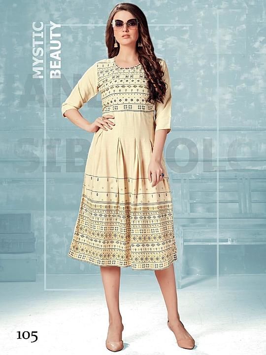 Post image Whatsapp app on 8866918573

https://wa.me/message/QNZWCNIPZSRCM1

*Charming NX*

_One piece With Hand work touch_

*Fabric*:Heavy Rayon Slub
(With Foil and Hand Work)

*Size*
L:40" | XL:42" |
XXL:44" |
Length:44" 

Singles available