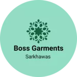 Business logo of Boss garments