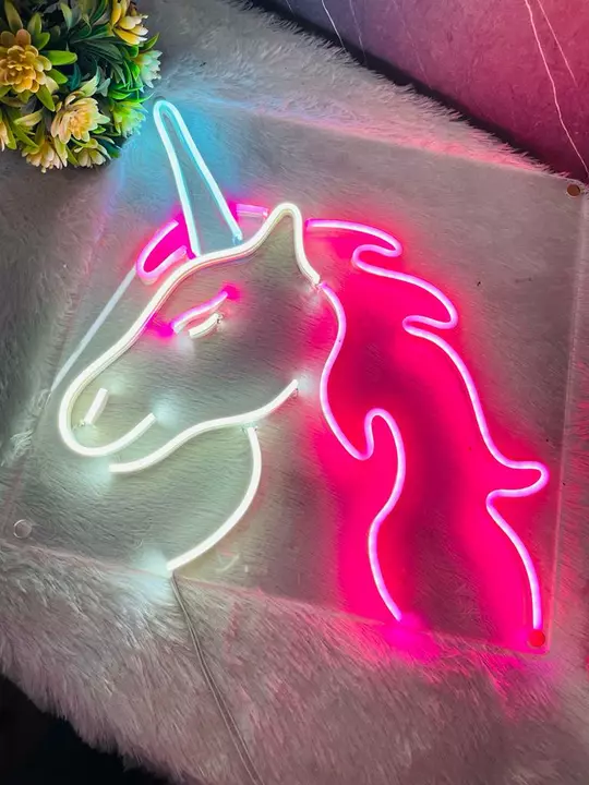 Post image Unicorn neon Size :- 15* 15 inches Dm for more details