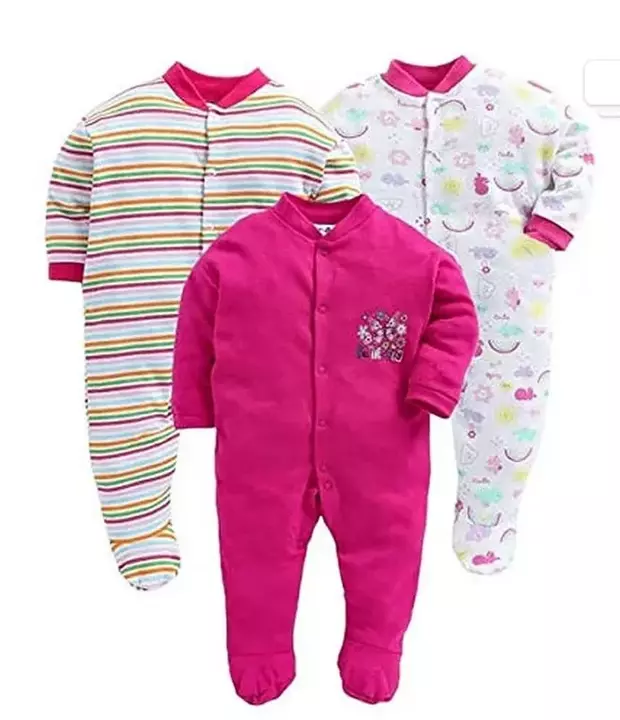 Baby Rompers Pack of 3 uploaded by business on 8/15/2022