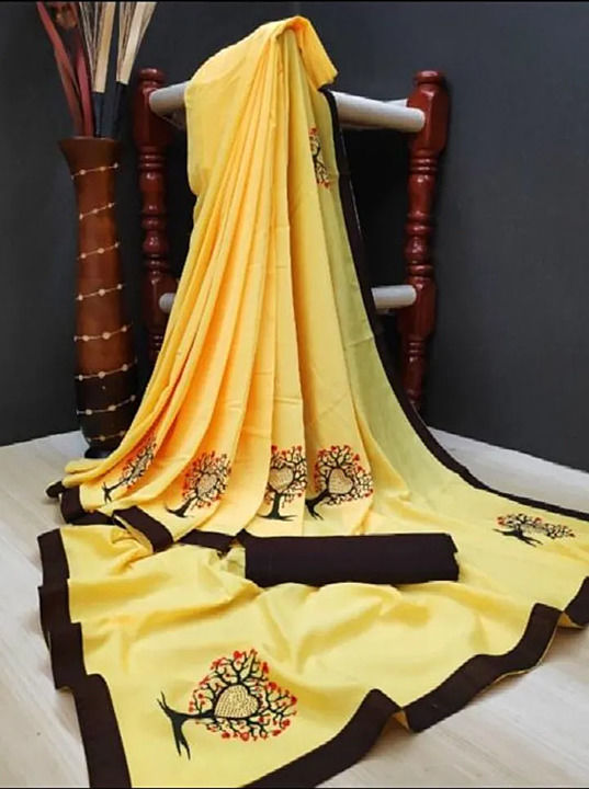 dolla Silk Saree  With Lace Border With Banglori Silk Blouse  uploaded by business on 11/25/2020