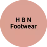 Business logo of H b n footwear