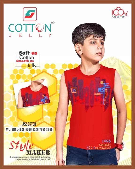 Post image Trendy and stylish design with guarantee of quality product from the house of COTTON JELLY