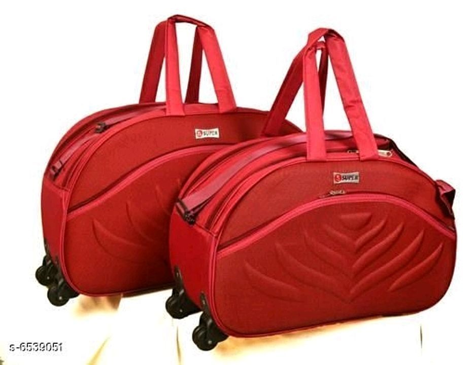  Travel Bags Combo*
Material: Matty fabric
 What's app me  
 uploaded by Nema shopping  on 11/25/2020