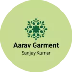 Business logo of Aarav garment