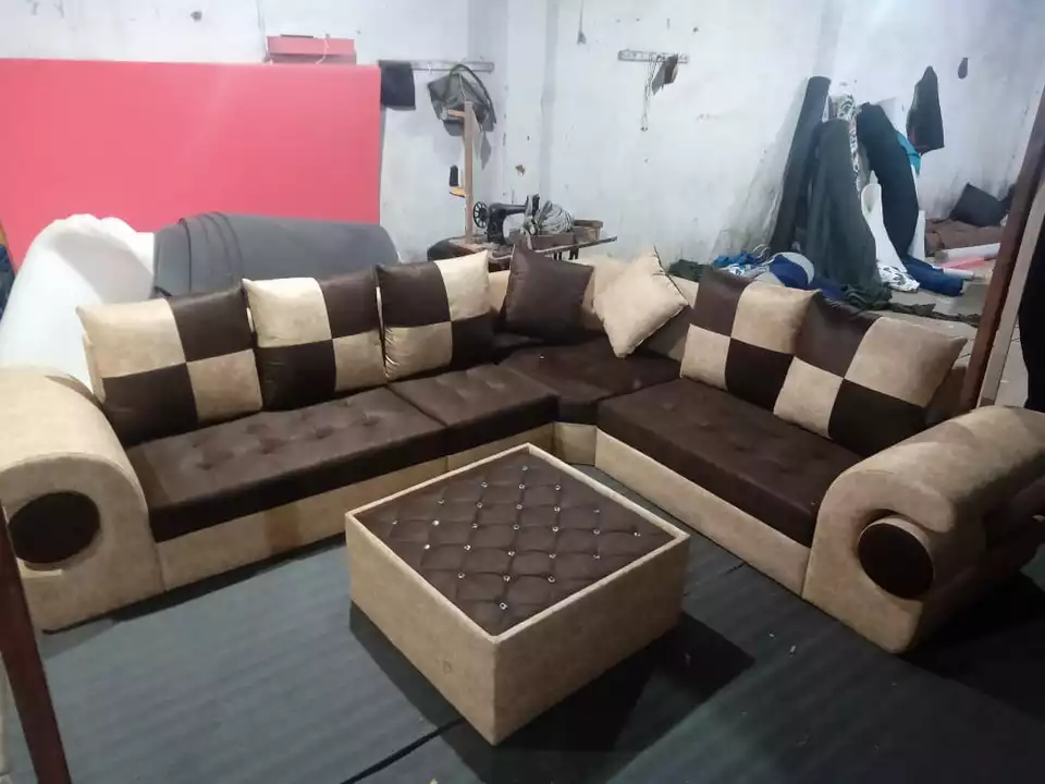 Sofa with cushion n tea table  uploaded by S k furniture on 8/16/2022