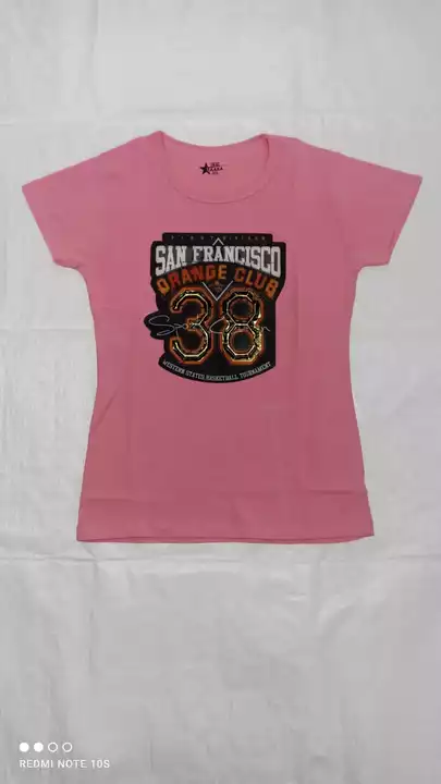Women's tee pink uploaded by Garments all cotton products on 8/16/2022