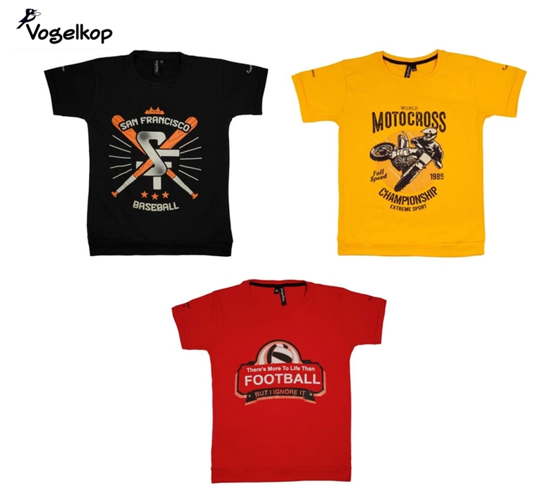 Kids boy t-shirt  uploaded by vogelkop garments on 8/16/2022