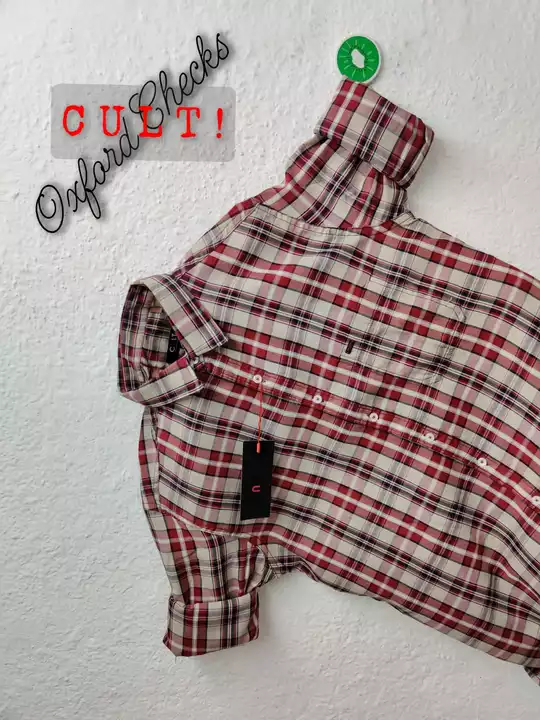 Oxford casual check shirts  uploaded by business on 8/16/2022
