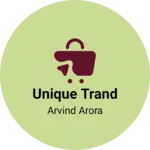 Business logo of Unique trand