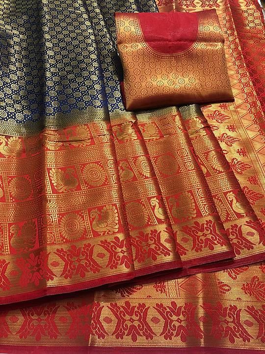 💍 Details 💍
Saree material:- Naylon Broket silk(dyeing material) *RICH PALLU uploaded by Novika enterprises  on 11/25/2020