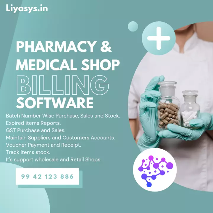 Billing software for pharmacy  uploaded by LiyaSys on 8/16/2022