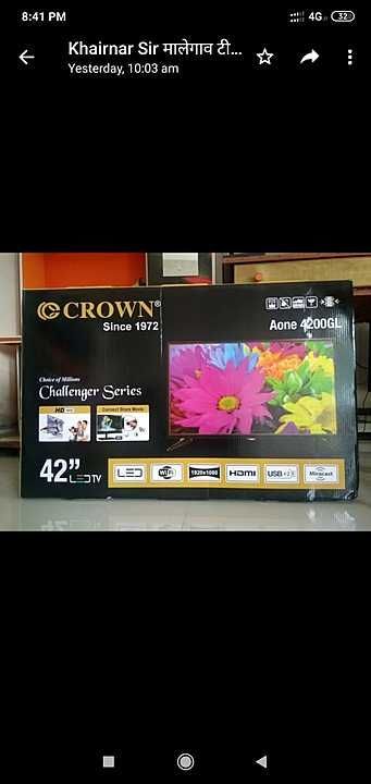 Crown 40 inch smart LED TV  uploaded by business on 11/25/2020