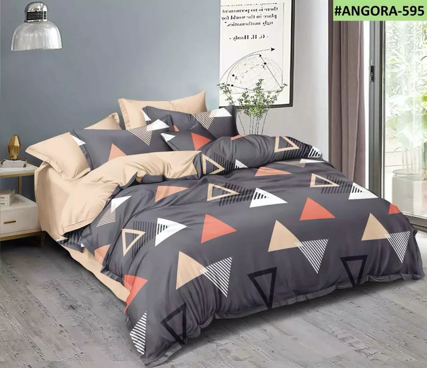 Glace cotton bedsheet. uploaded by Rama handloom house on 8/16/2022