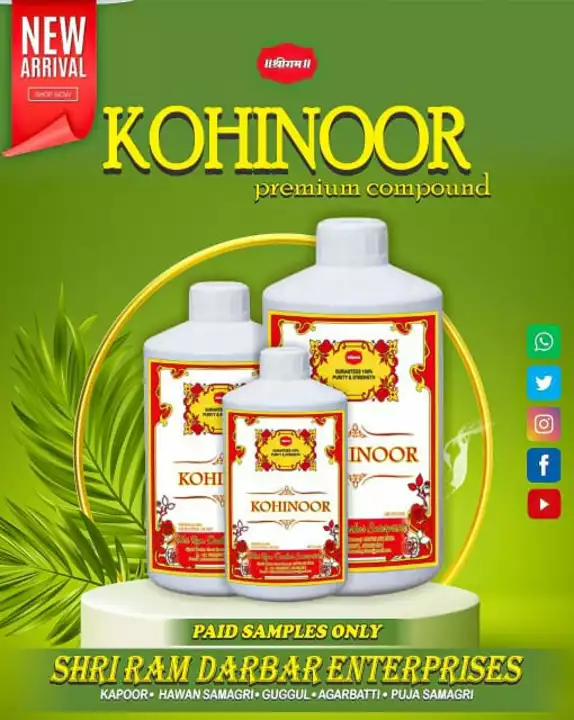 KOHINOOR (PERFUME COMPOUND) uploaded by business on 8/16/2022