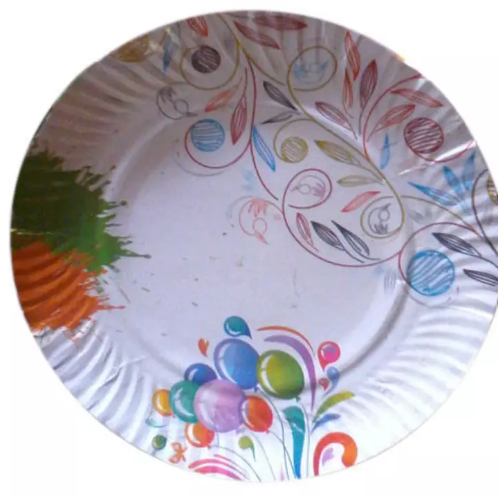 Printed paper plates uploaded by Chandra jan Paper plates on 8/17/2022