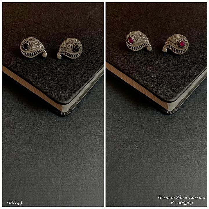 German silver earrings uploaded by business on 11/26/2020