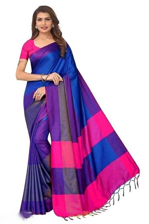 Cotton saree uploaded by Sajanre fashion on 8/17/2022