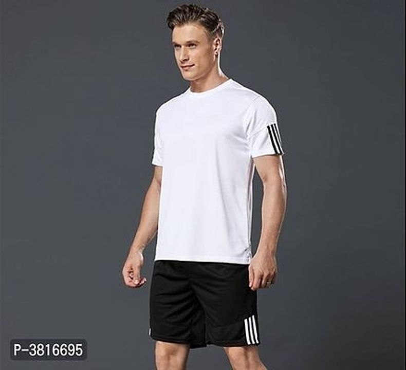 Man t shirts and shorts uploaded by business on 6/23/2020