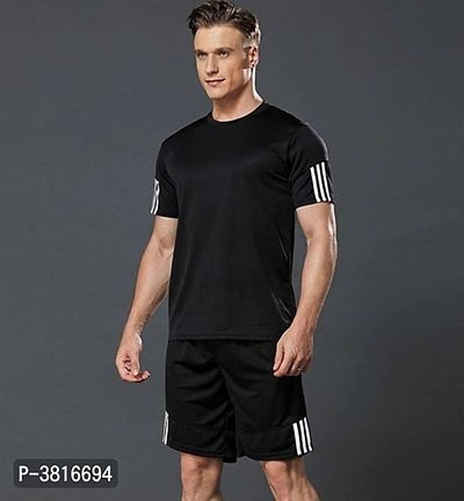 Man t shirts and shorts uploaded by business on 6/23/2020
