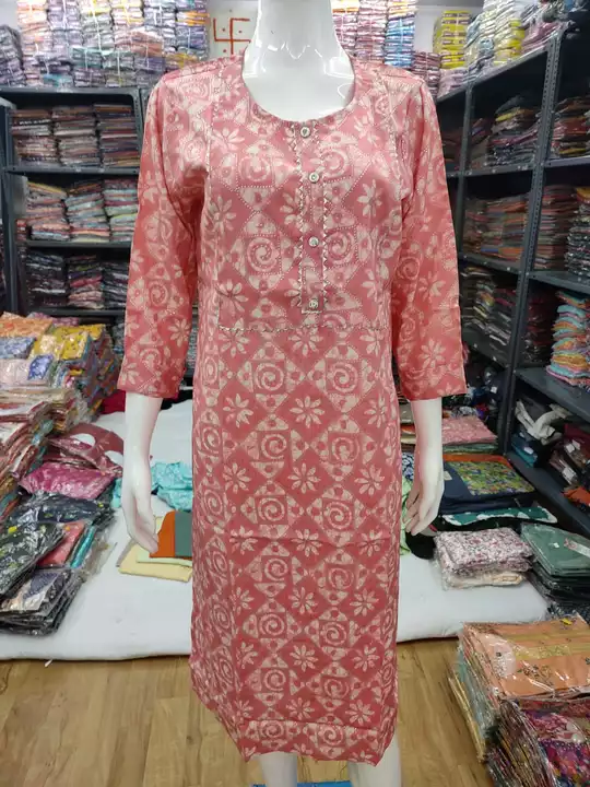 Heavy Rayon Printed Kurtis  uploaded by GINNI TEXTILE on 8/17/2022