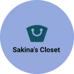 Business logo of Sakina's closet
