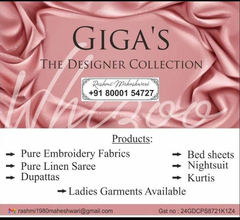 Visiting card store images of Gigas the designar collection
